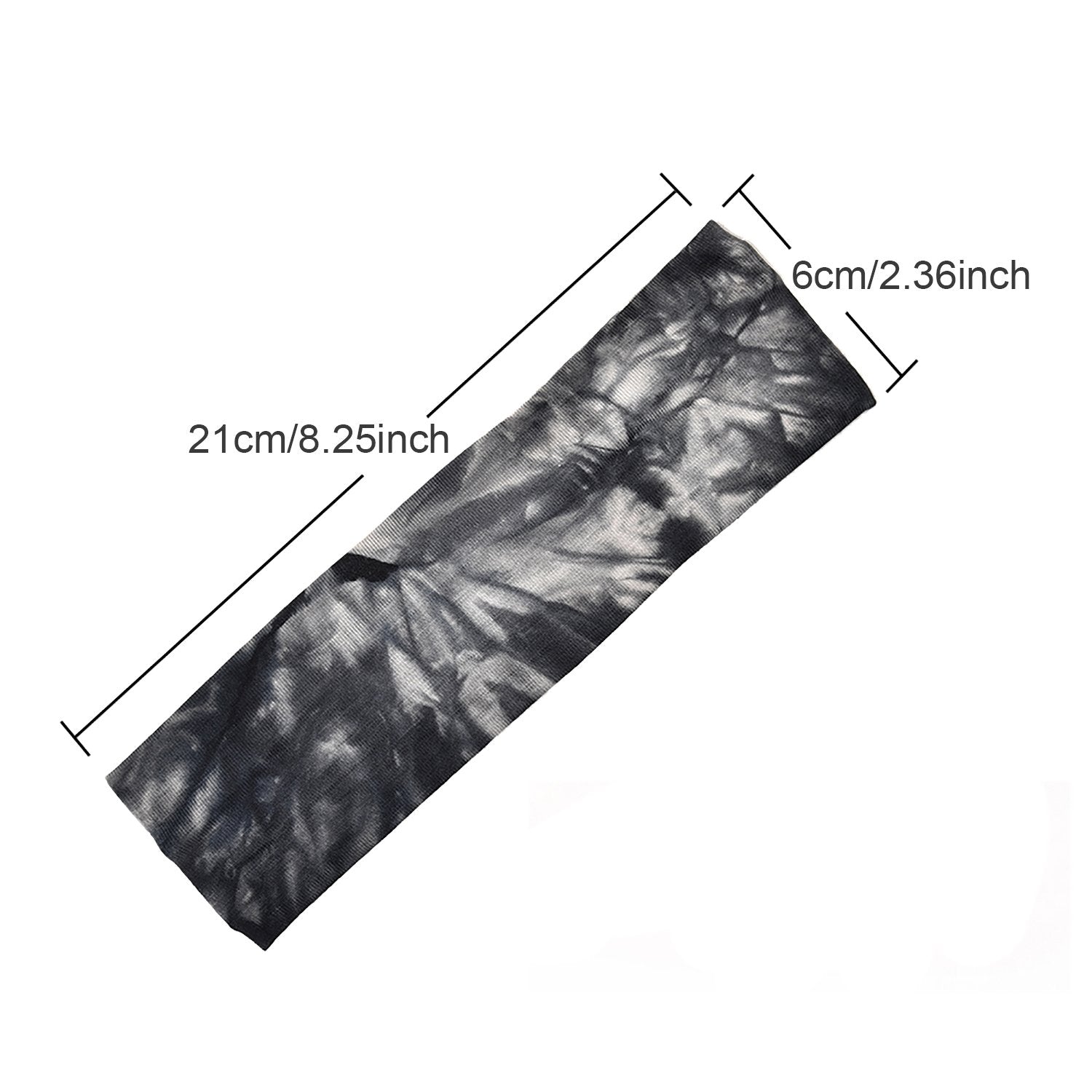 Bandeau EBOOT rouge Tie-Dye confortable et absorbant pour l entraînement