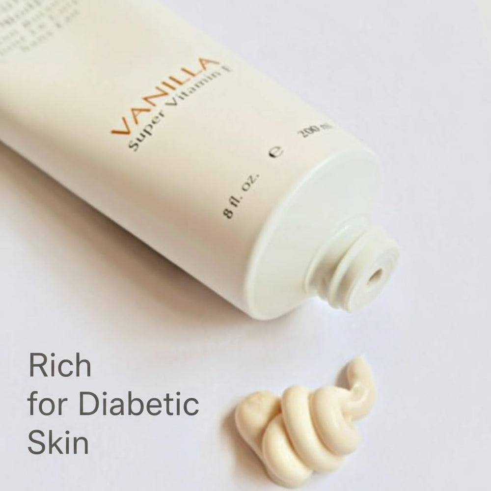Lotion vanille Ecco Bella avec Aloe: hydratation concentrée et naturelle.