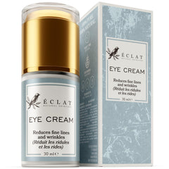Flacon Eclat Skincare pour le contour des yeux, hydratation durable.