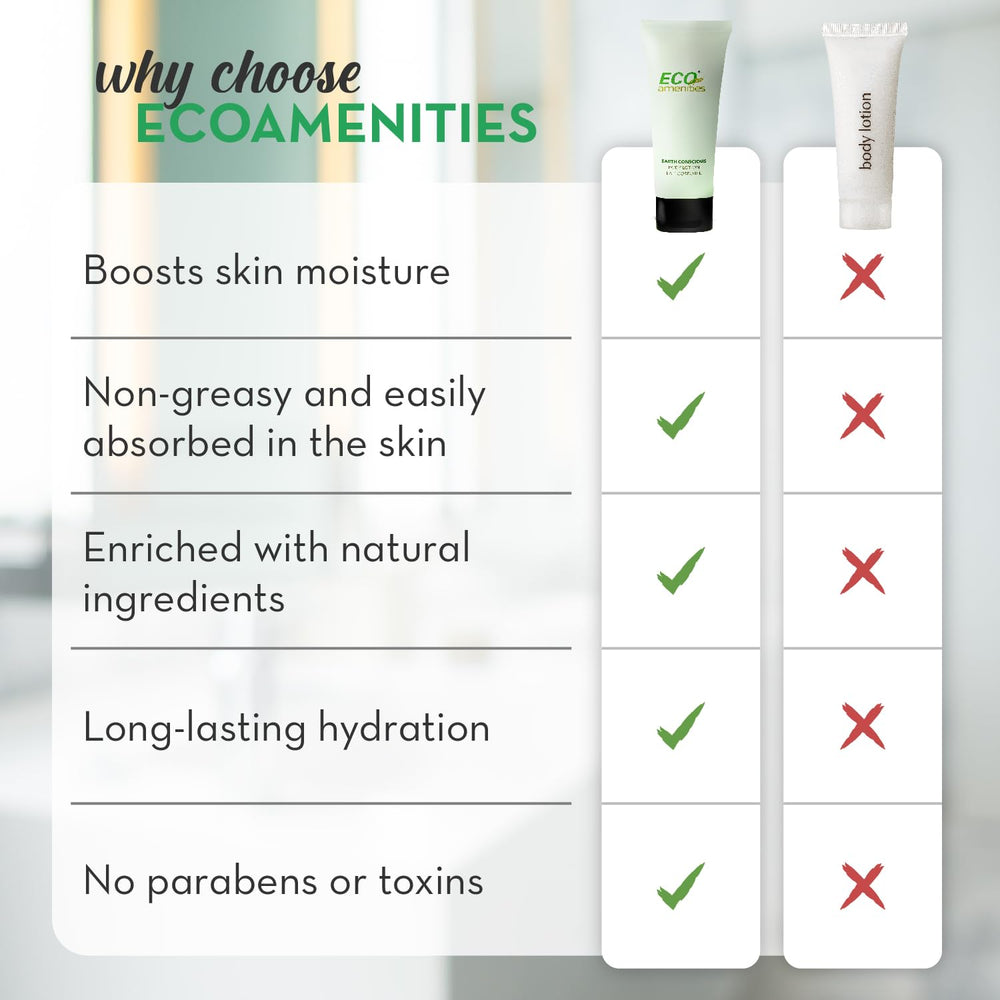 Idéal pour dons et événements avec ECO amenities.