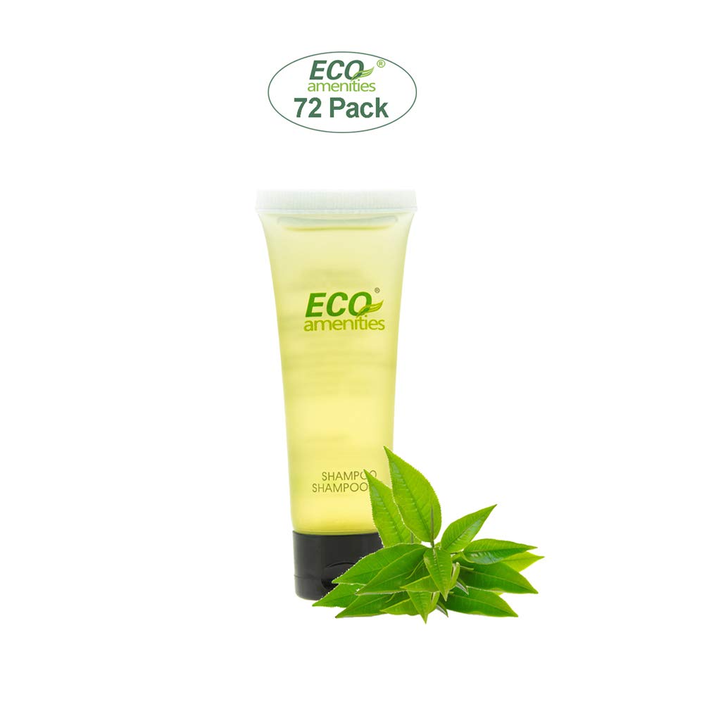 Ensemble en vrac Eco Amenities, 72 bouteilles shampoing idéales pour l'hôtellerie.