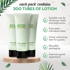 Formule unisexe douce ECO amenities, hydratation légère.