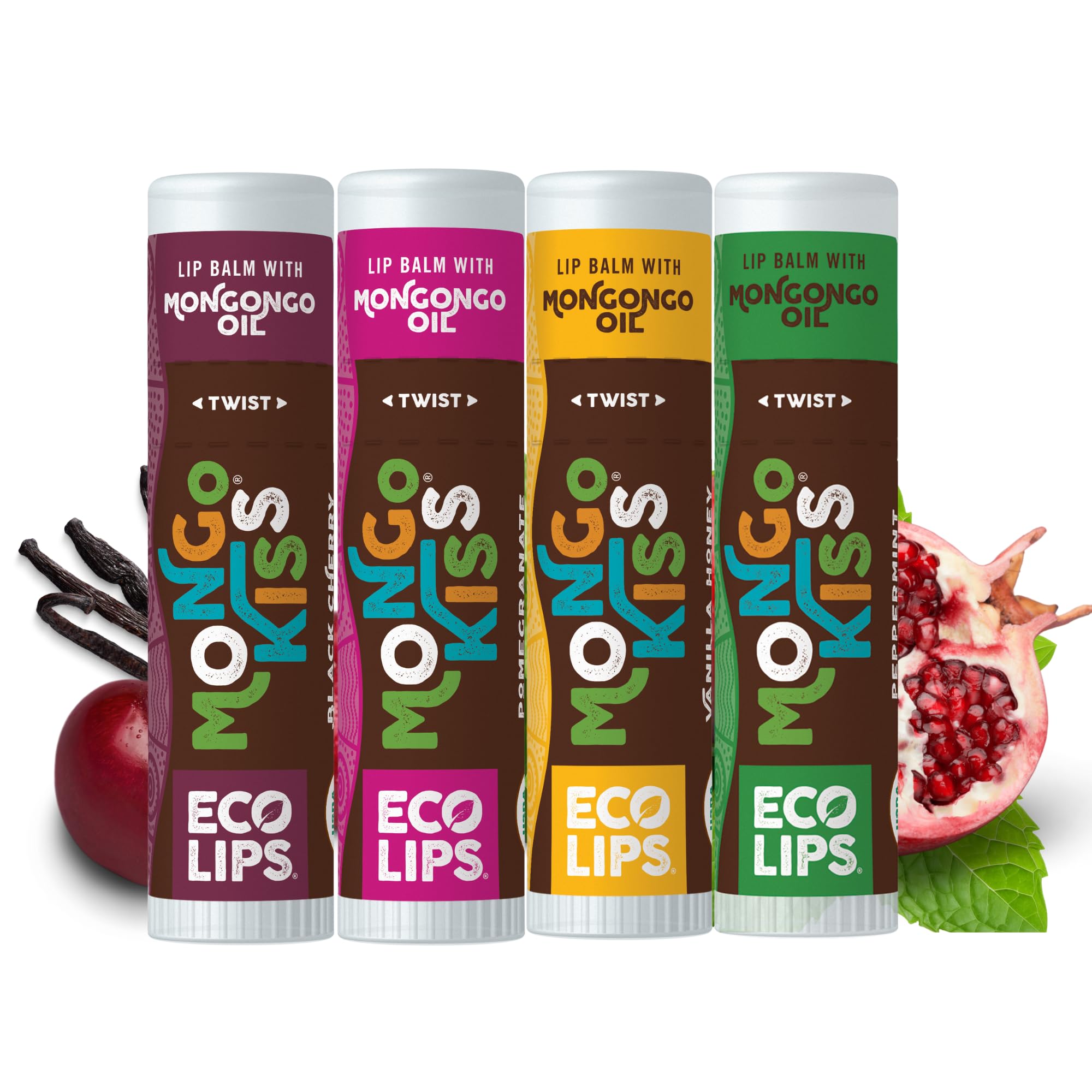 Eco Lips Mongo Kiss détail du tube montrant l'emballage et l'application
