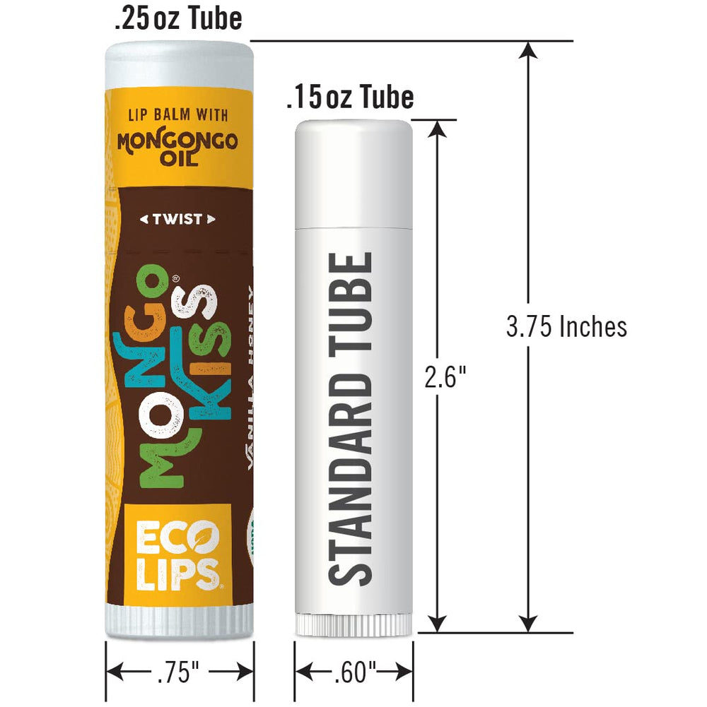 Eco Lips Mongo Kiss, produit sans cruauté et certifié Leaping Bunny.