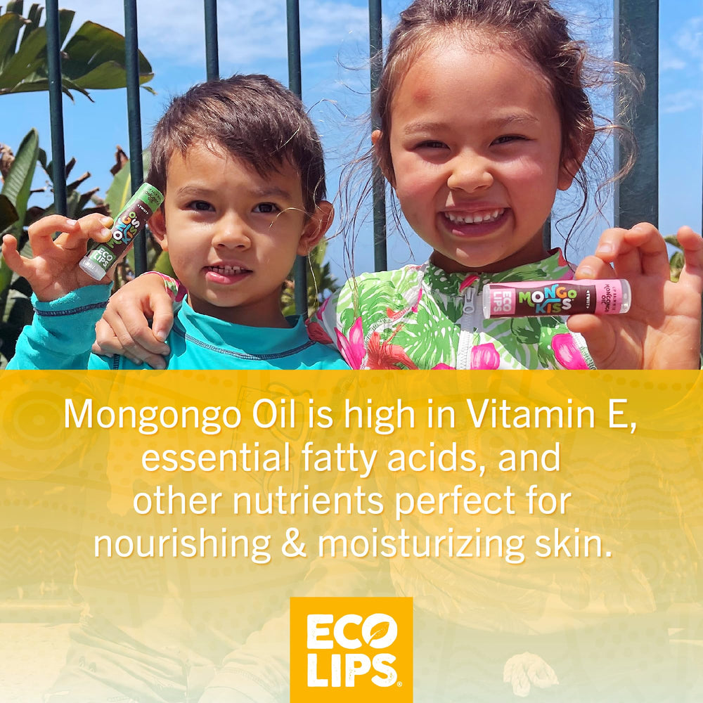 Mongo Kiss d’Eco Lips, grenade pour nourrir et protéger les lèvres toute la journée.