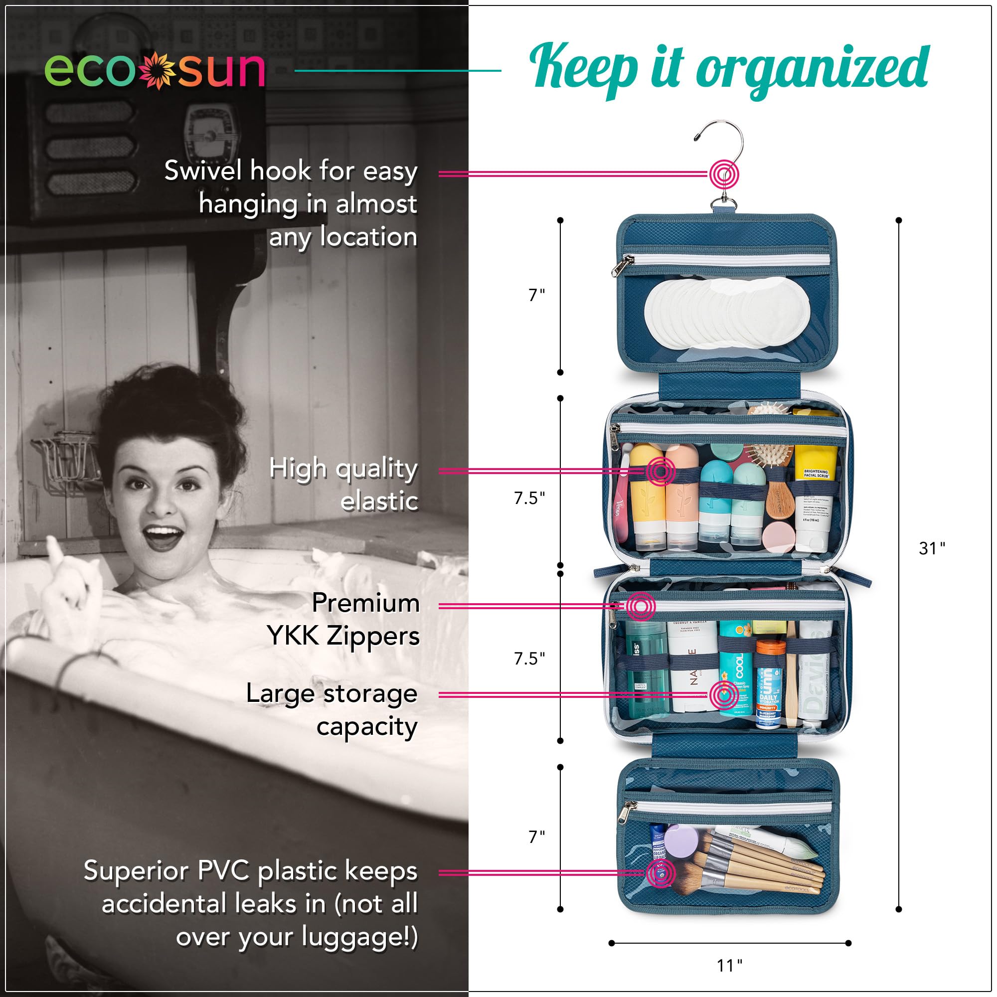 Eco Sun fermetures YKK de haute qualité pour une utilisation durable.