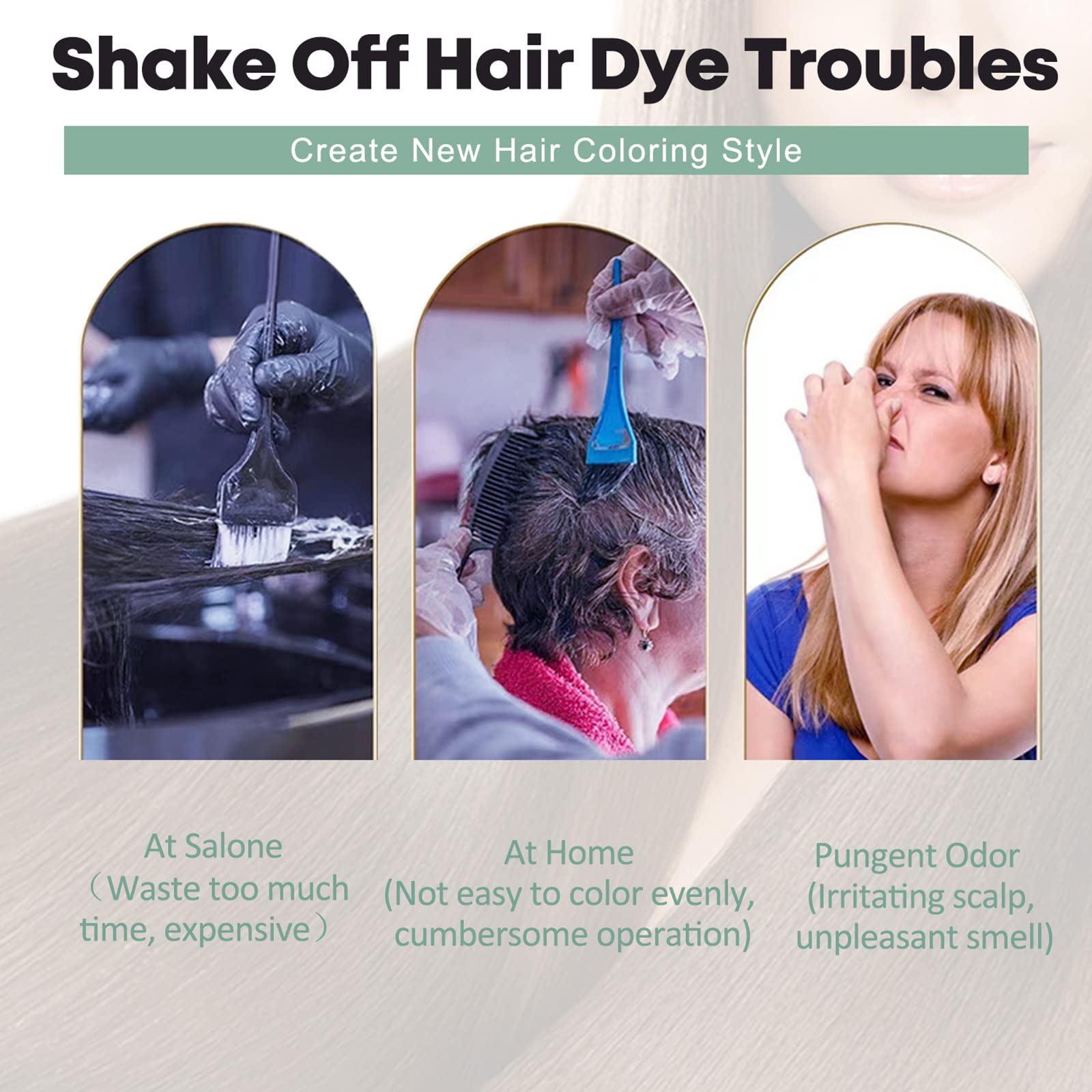 ECOFAN Dexe-anti-cheveux-gris-couverture donne un look plus vivant.
