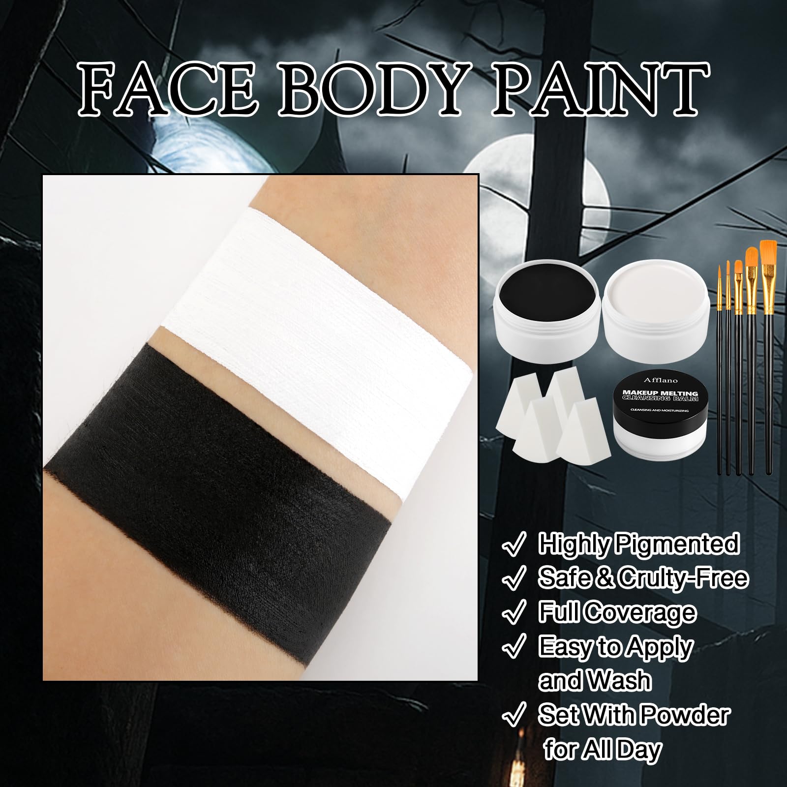 EcoFavor kit cosplay Halloween: idées de maquillages spectaculaires.
