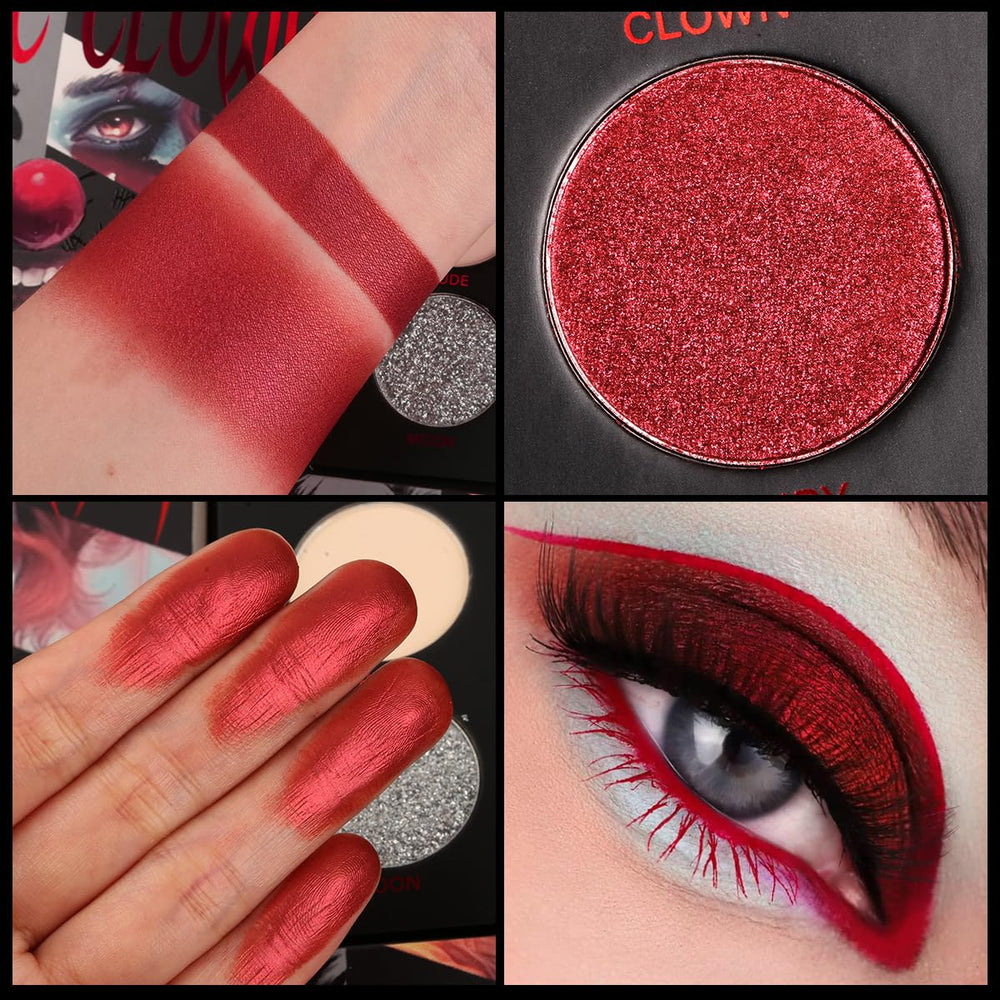ecofavor ombres rouges mates et scintillantes pour polyvalence quotidienne