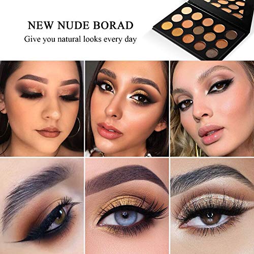 EcoFavor ombres yeux matte brun chaud – application douce et précise.