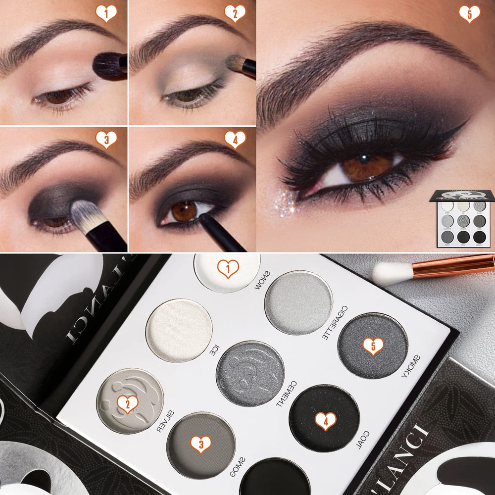 ecofavor Palettes Yeux Matte et Brillant pour polyvalence visuelle