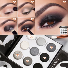 ecofavor Palettes Yeux Matte et Brillant pour polyvalence visuelle