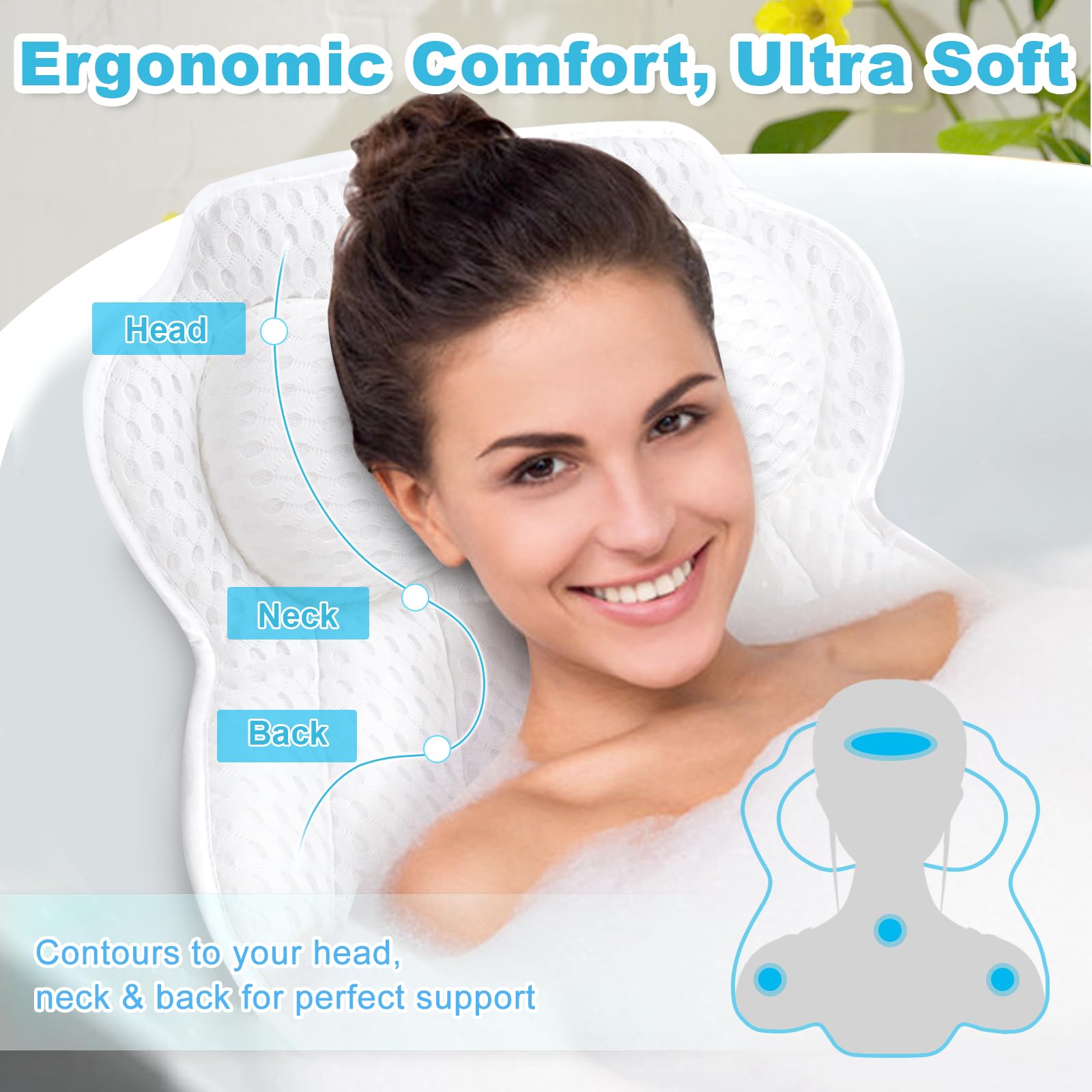 EcoHLL mesh-4d-respirant-bain: flux d'air efficace et séchage rapide