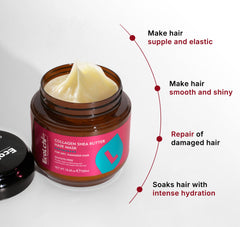 ECOLCHIPRO Masque Collagène – application, massage facile pour une routine capillaire.