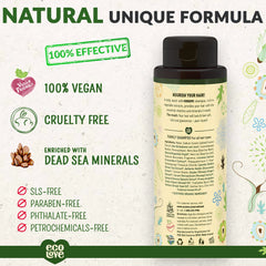 ecoLove Shampoing : extrait de concombre bio pour nourrir et nettoyer délicatement.