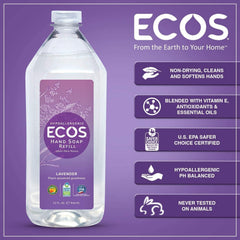 ECOS – formulation biodégradable, respectueuse de l’environnement pour le soin des mains