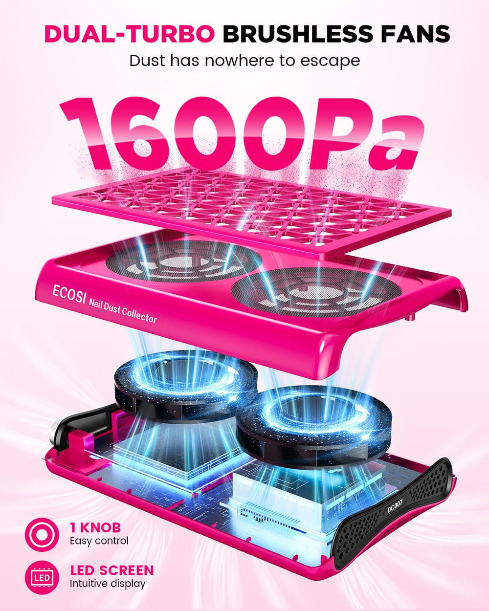 Moteurs turbo doubles d'ECOSI offrant une aspiration puissante pour des sessions propres.