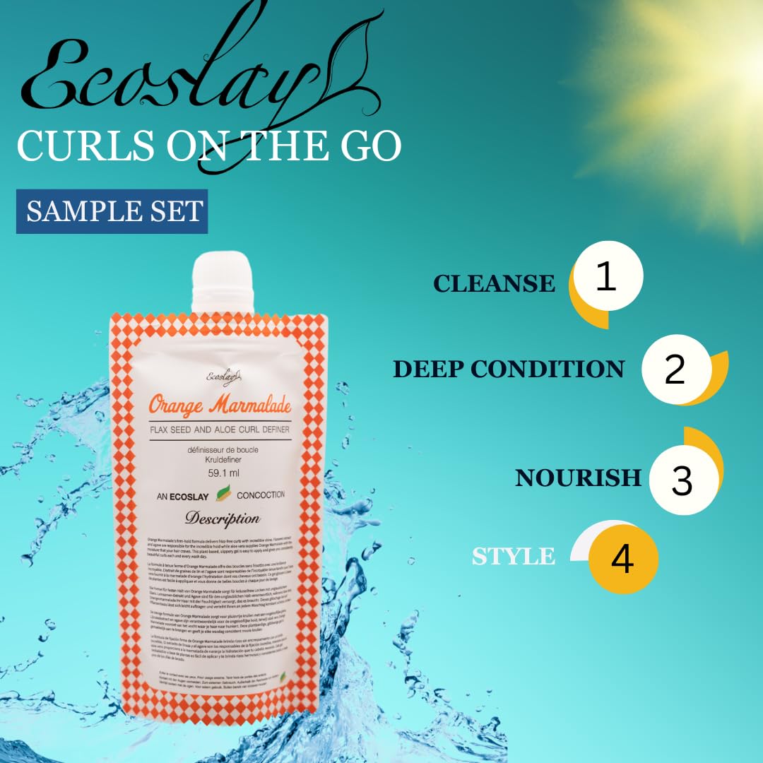 Texture crème d’Ecoslay douce pour boucles et hydratation