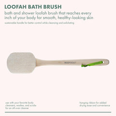 Brosse EcoTools texture naturelle du gommage pour exfolier en douceur.