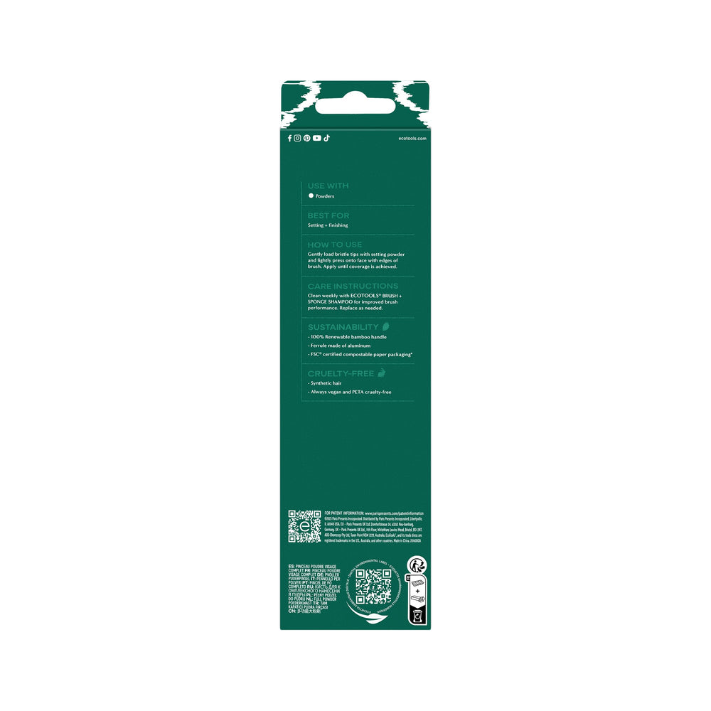 Pinceau poudre EcoTools usage quotidien facile a integrer