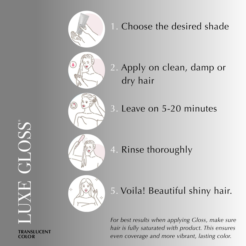 Ecru New York LUXE GLOSS Reflets naturels sur les longueurs
