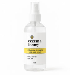 ECZEMA HONEY: bouteille-brume-visage hamamélis aloé vera apaise et hydrate