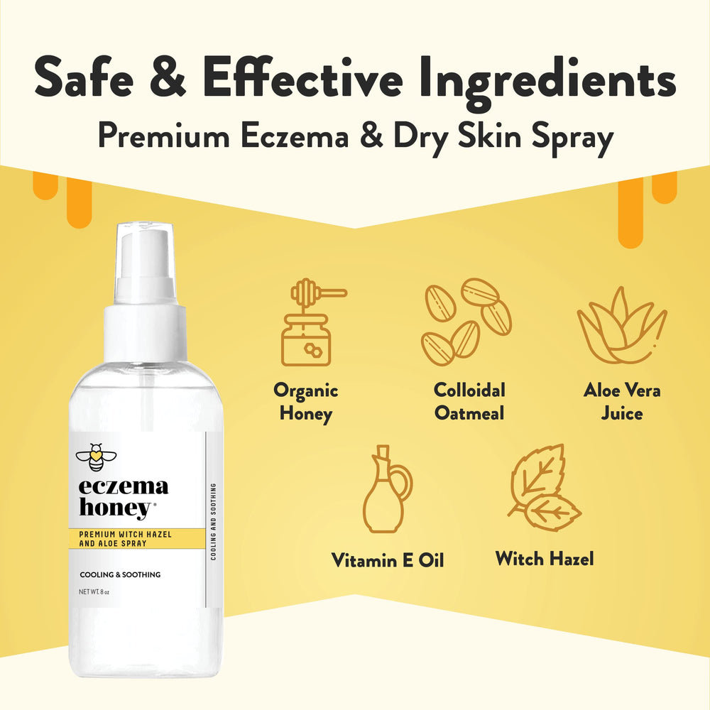 ECZEMA HONEY brume-visage sans parfumée rafraîchit la peau