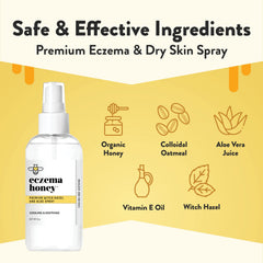 ECZEMA HONEY brume-visage sans parfumée rafraîchit la peau