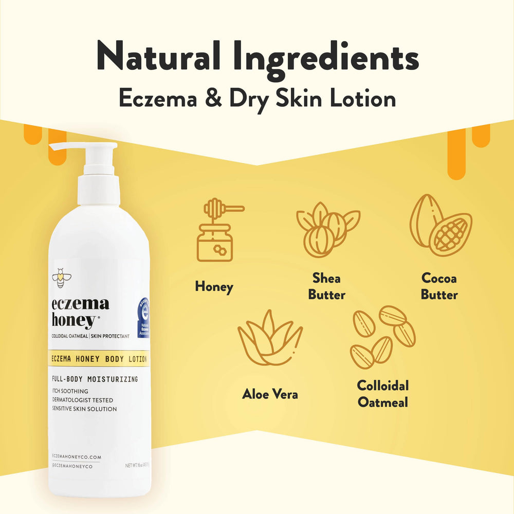 ECZEMA HONEY Crème mains à l'avoine, douceur et confort quotidien.