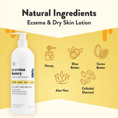 ECZEMA HONEY Crème mains à l'avoine, douceur et confort quotidien.