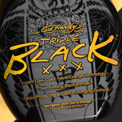 Protection des tatouages et couleur durable avec ED HARDY Black XXX Lotion