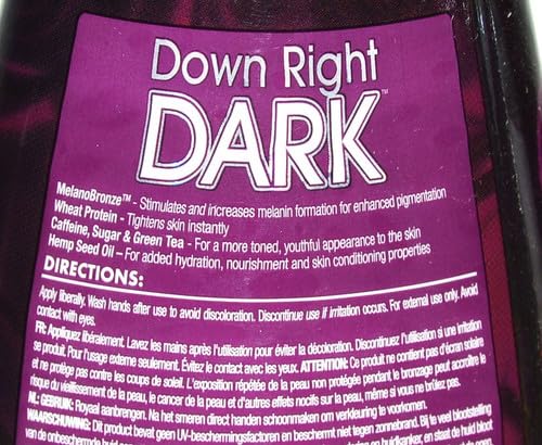 Ingrédients ED HARDY Down Right Dark huile de chanvre hydratante