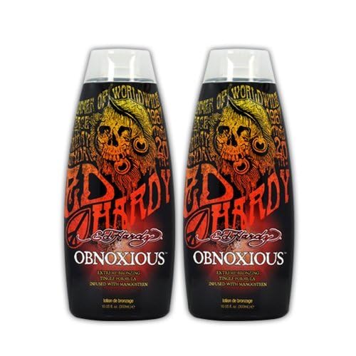 ED HARDY Obnoxious, application: sensation de picotement et hydratation.