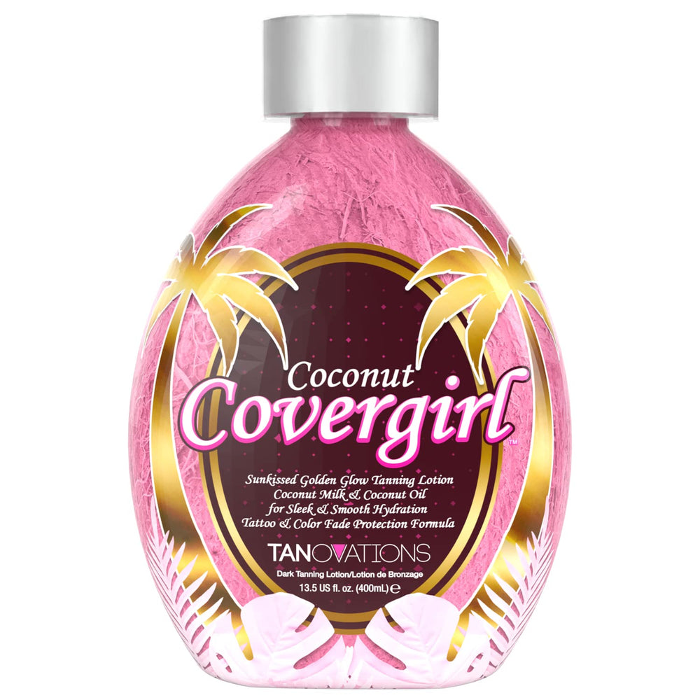 ED HARDY Tanovations Coconut Covergirl Sunkissed Glow flacon — application fluide pour fini lumineux
