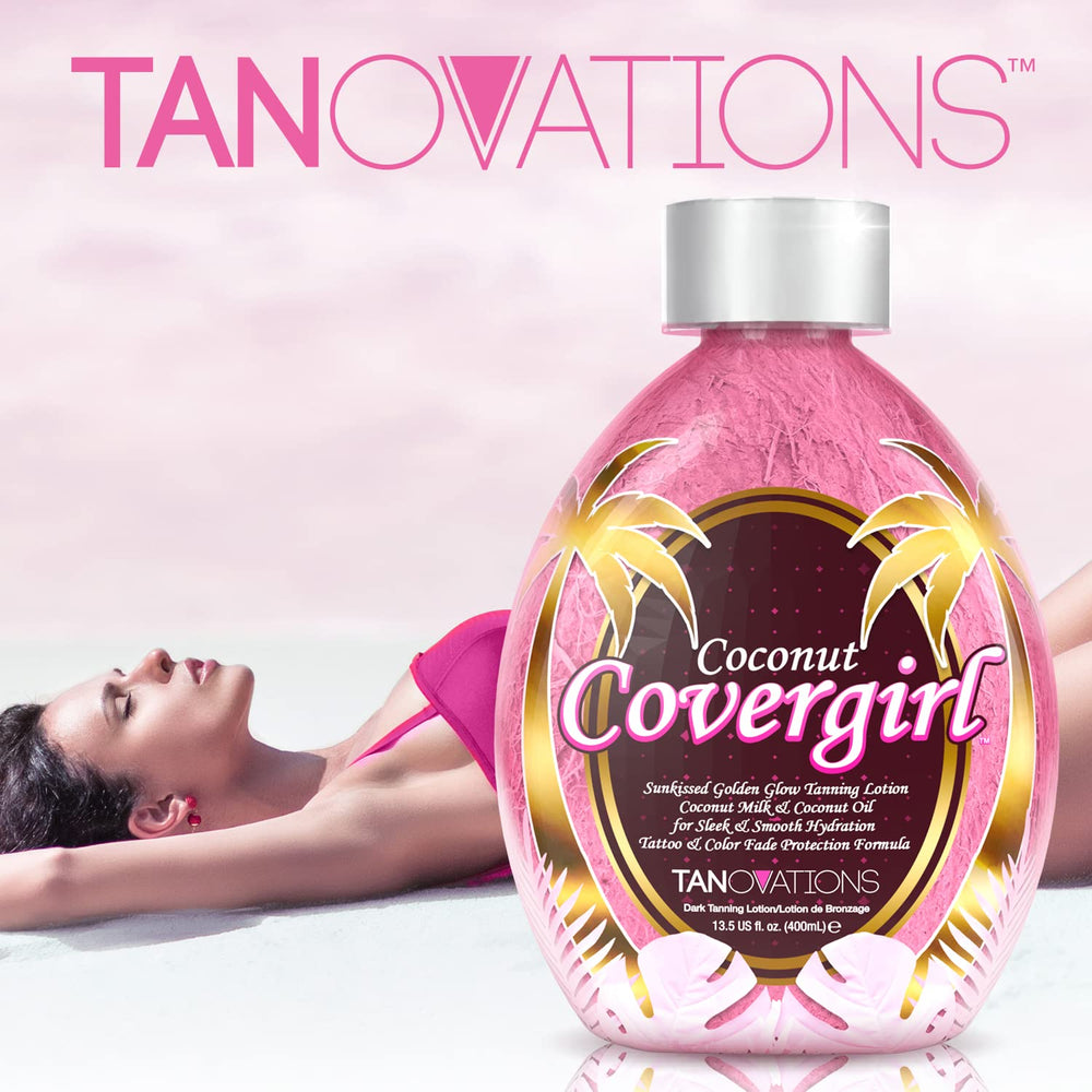 ED HARDY Tanovations Coconut Covergirl Sunkissed Glow texture — crème hydratante nourrissante