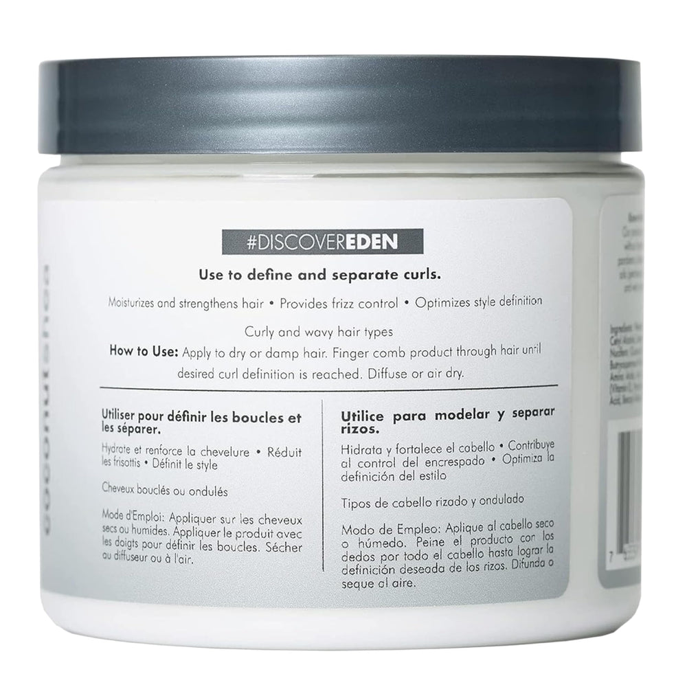 EDEN BodyWorks Crème Définissante Boucles Coco Shea après application, texture douce