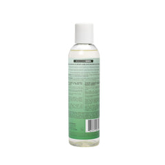 EDEN BodyWorks Shampoing Menthe et Arbre à Thé, etiquette: indications claires pour un usage clarifiant.