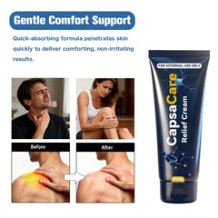 Application sur les mains avec EdenEdges Capsaicine pour flexibilité