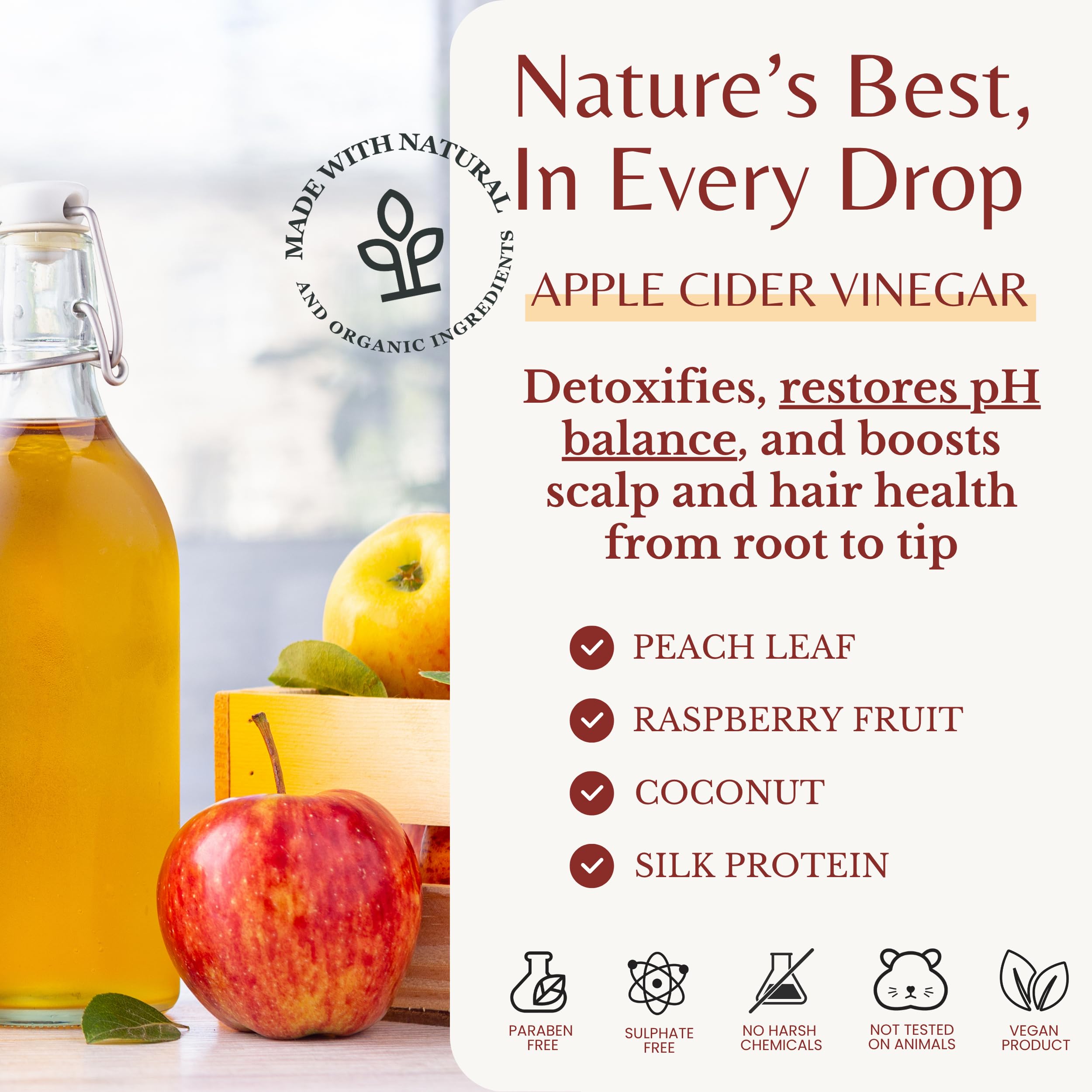Démêlage facile sur cheveux bouclés avec EDENIKA BOTANICALS.