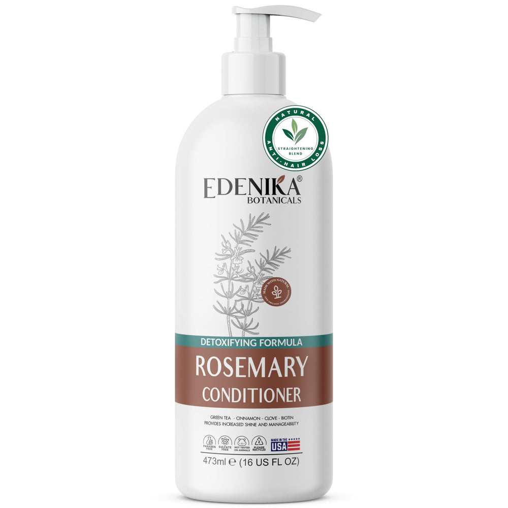 edenika botanicals conditionneur romarin bouteille: démêlage facile et douceur