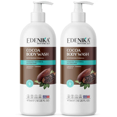 EDENIKA BOTANICALS – douche-corps-beurre-cacao: hydratation en profondeur.