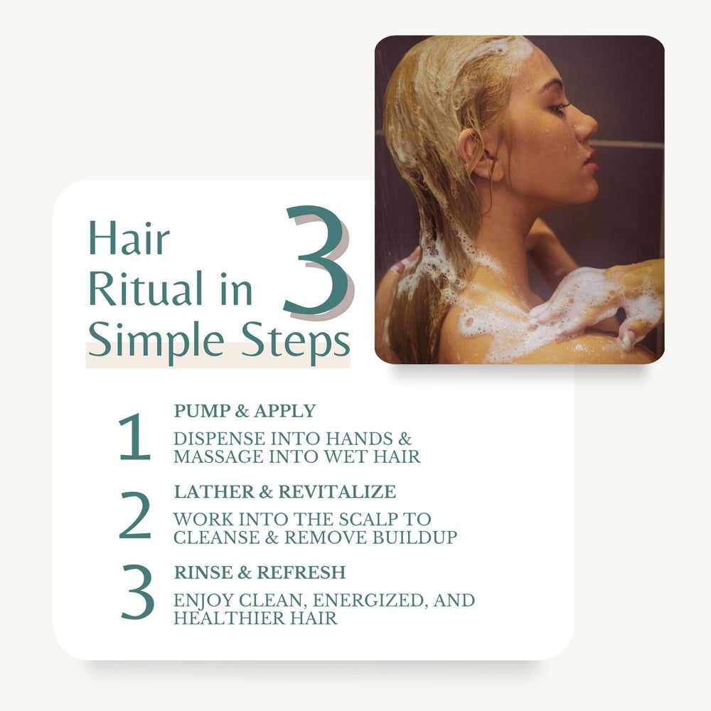 Formule sans sulfates adaptée à tous types de cheveux.
