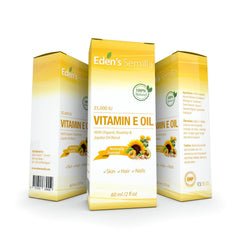Protection douce de la peau avec vitamine E Eden's Semilla