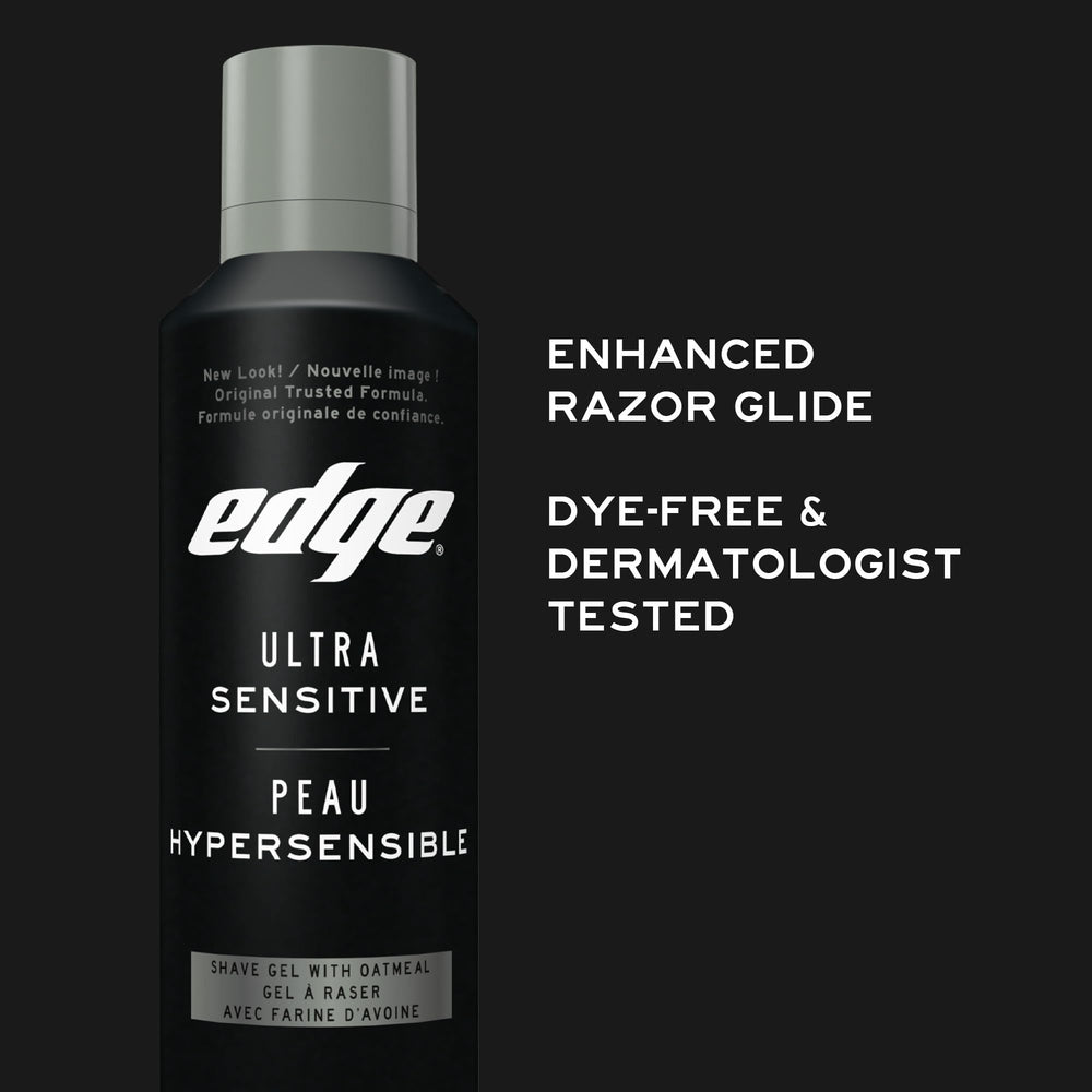 Edge gel sans colorants et parfums protège les peaux sensibles.