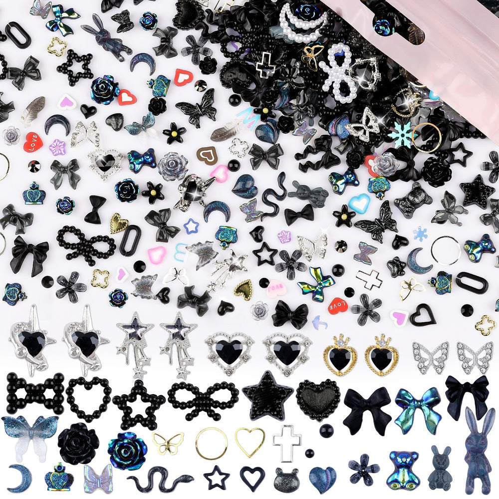Strass métal editTime luxe pour un style chic sur les ongles
