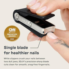EDJY stop sécurité-ongles protège contre les coupes excessives.