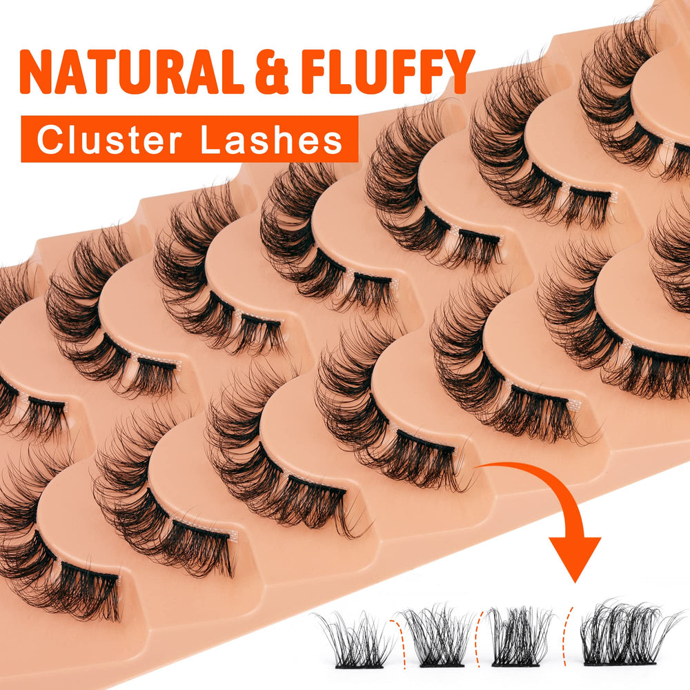 Eefofnn application facile cils D-Curl pour un regard amélioré.