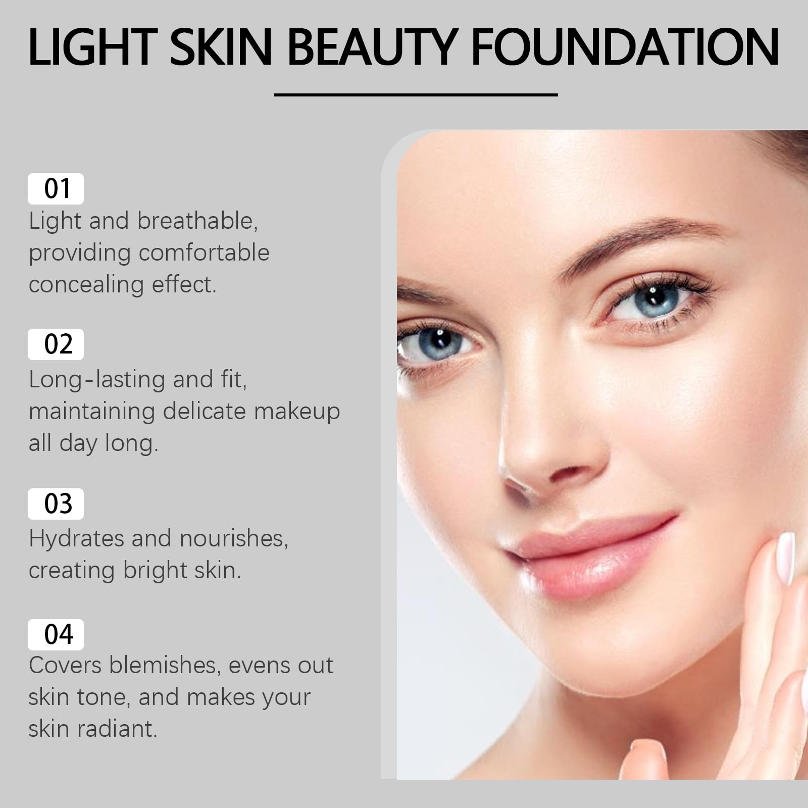EELHOE correcteur yeux brillance instantanée éclairant le regard.