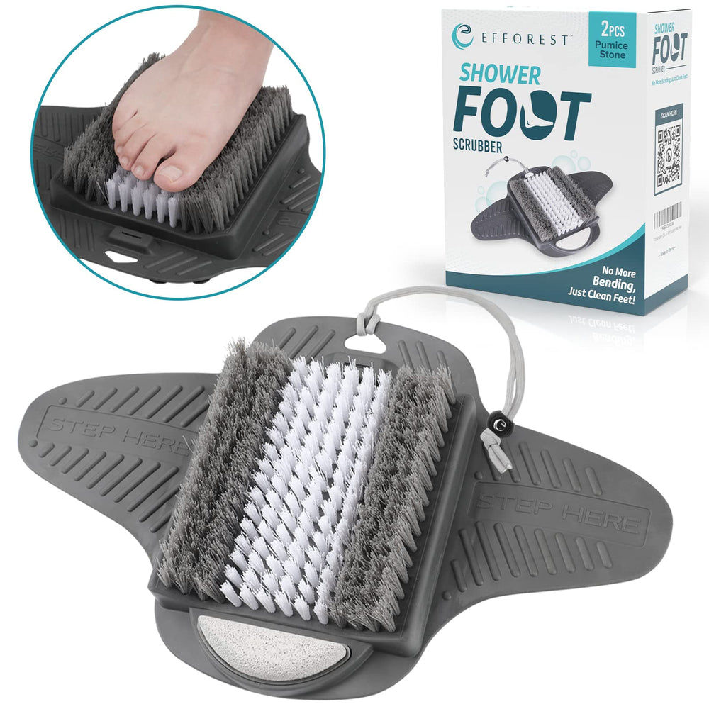 Efforest usage quotidien pieds douche, rituel de soin des pieds simplifié