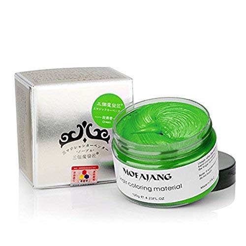 EFLY Hair Wax vert: pot pratique et utilisation nomade.
